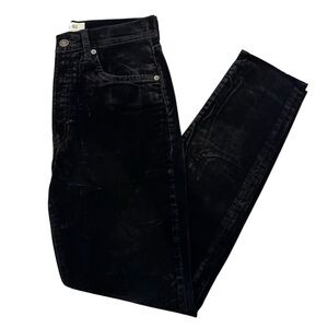 NWOT Free People Stella Black We The Free Button Fly Size 27